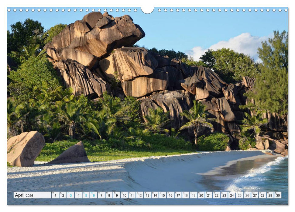 Seychellen - Paradies im Indischen Ozean (CALVENDO Wandkalender 2026)