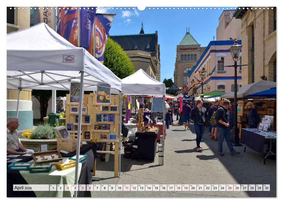 Zauberhaftes Victoria BC (CALVENDO Wandkalender 2026)