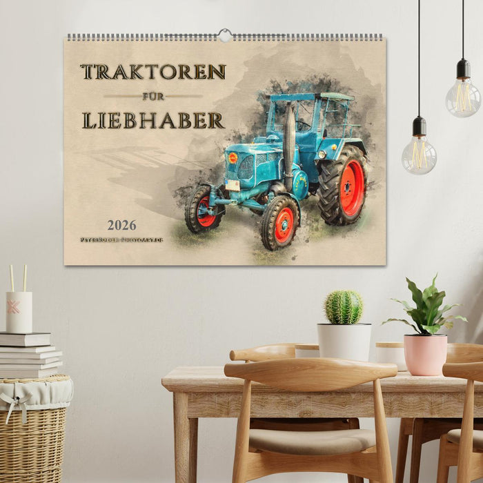 Traktoren für Liebhaber (CALVENDO Wandkalender 2026)