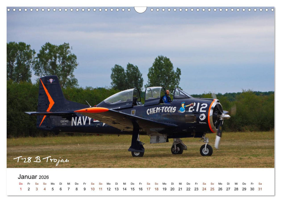 Faszination Kunst- und Segelflug (CALVENDO Wandkalender 2026)