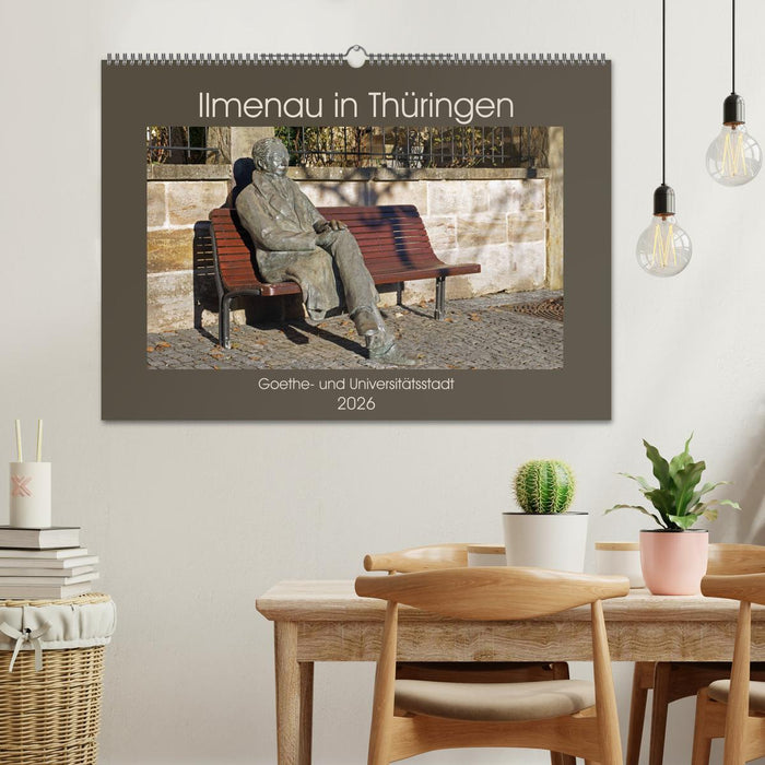 Ilmenau in Thüringen. Goethe- und Universitätsstadt (CALVENDO Wandkalender 2026)