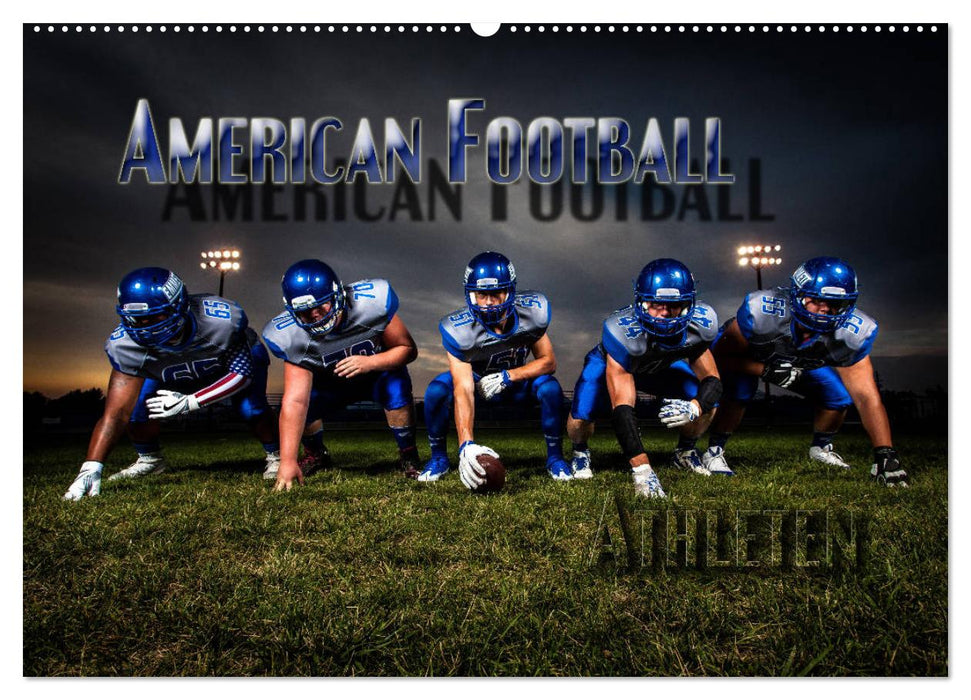American Football - Athleten (CALVENDO Wandkalender 2026)