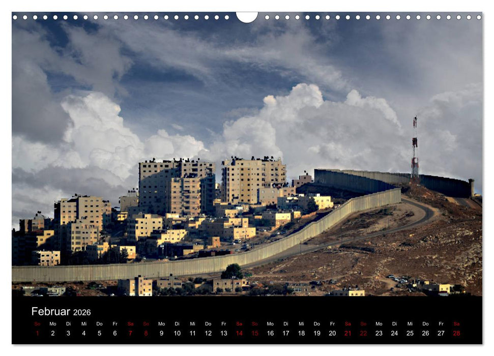 Jerusalem, Bilder die einen bewegen (CALVENDO Wandkalender 2026)