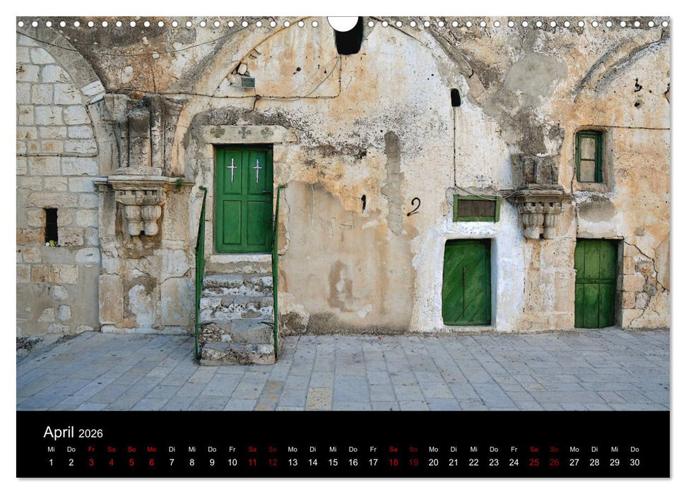 Jerusalem, Bilder die einen bewegen (CALVENDO Wandkalender 2026)