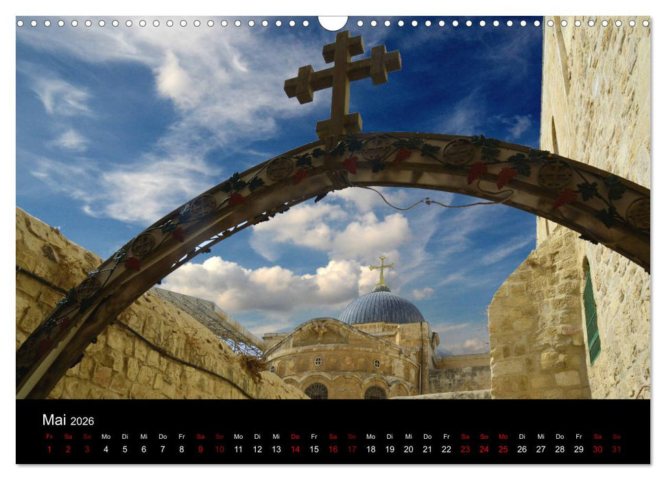 Jerusalem, Bilder die einen bewegen (CALVENDO Wandkalender 2026)