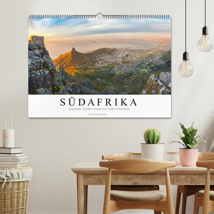 Südafrika: Kapstadt, Garden Route und Cape Winelands (CALVENDO Wandkalender 2026)