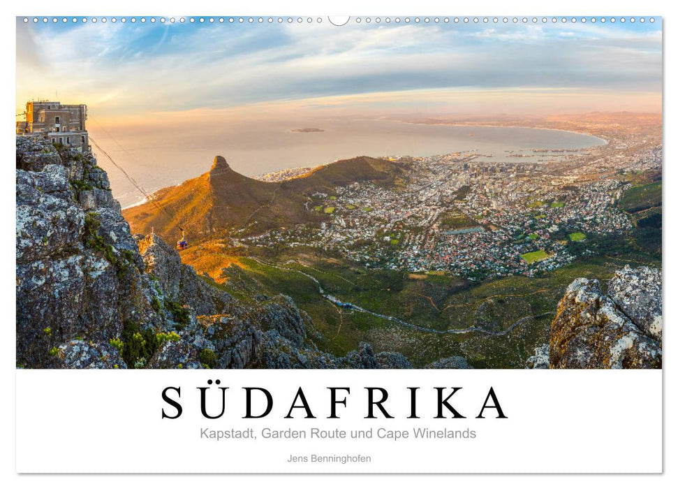 Südafrika: Kapstadt, Garden Route und Cape Winelands (CALVENDO Wandkalender 2026)
