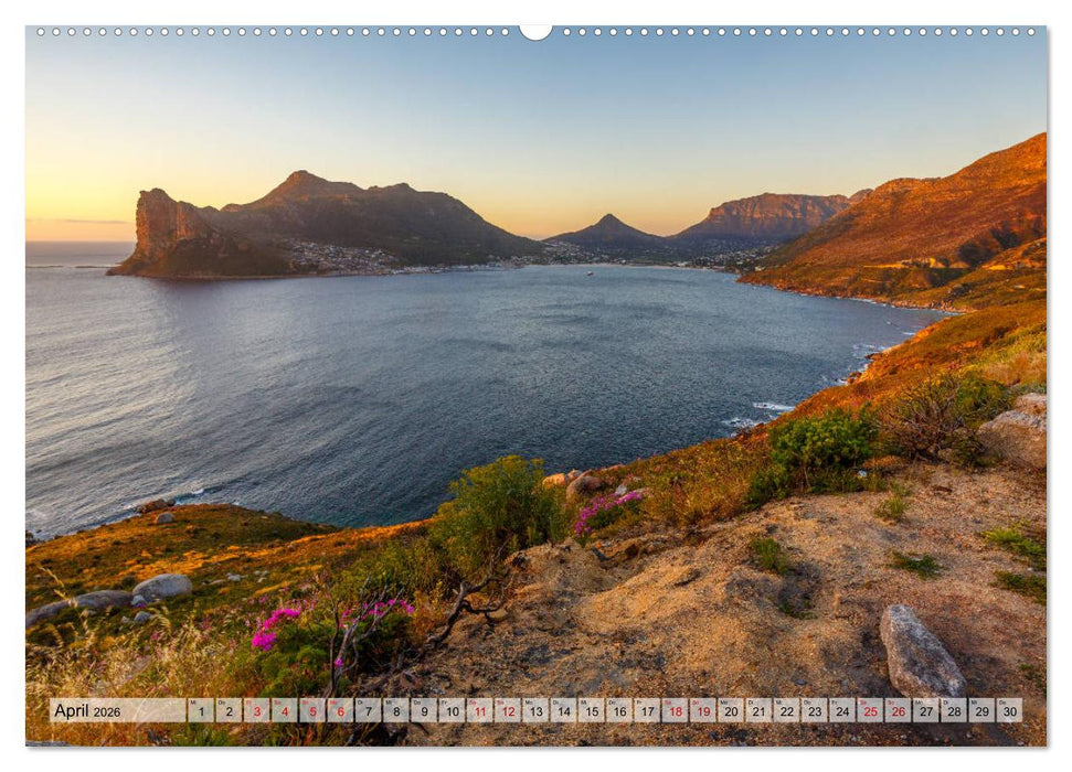 Südafrika: Kapstadt, Garden Route und Cape Winelands (CALVENDO Wandkalender 2026)