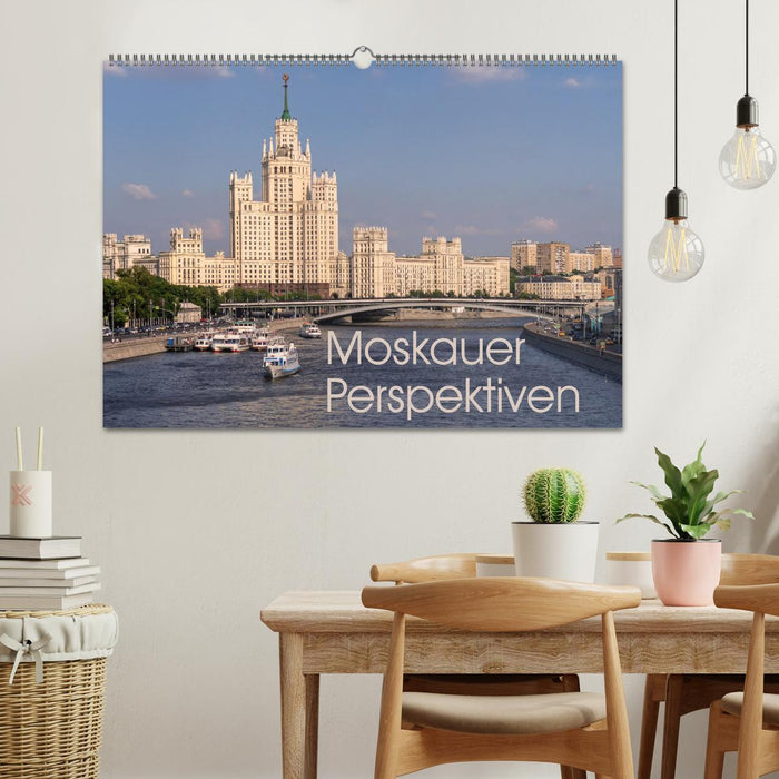 Moskauer Perspektiven (CALVENDO Wandkalender 2026)