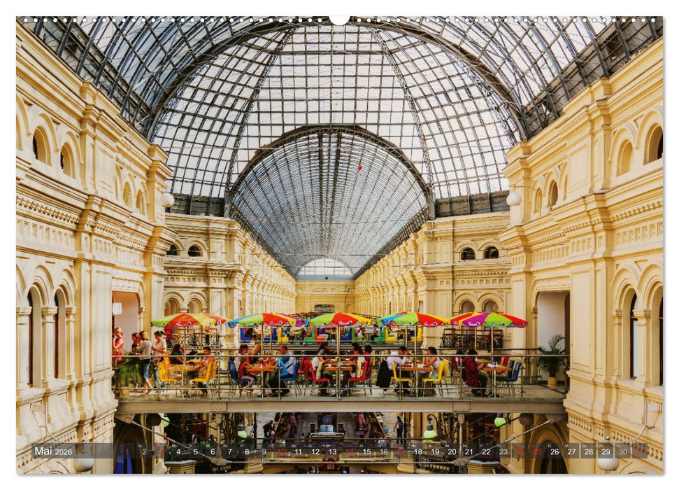 Moskauer Perspektiven (CALVENDO Wandkalender 2026)