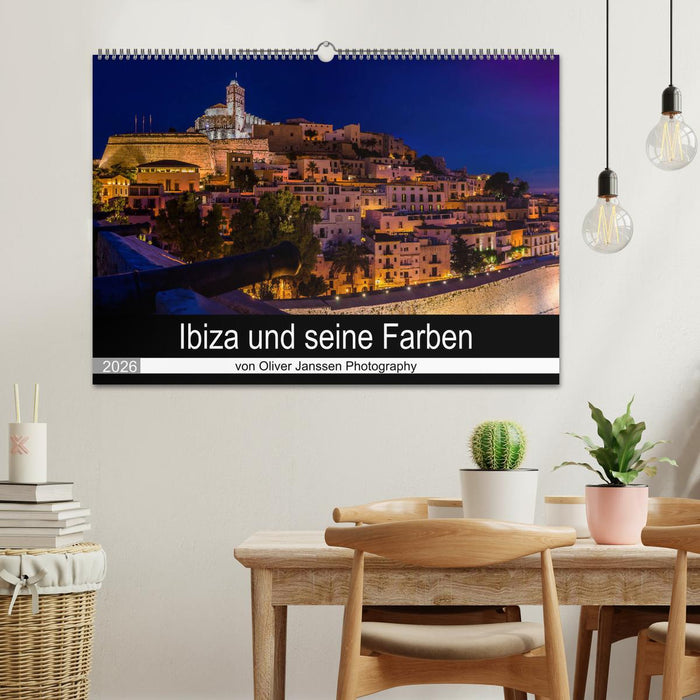 Ibiza und seine Farben (CALVENDO Wandkalender 2026)