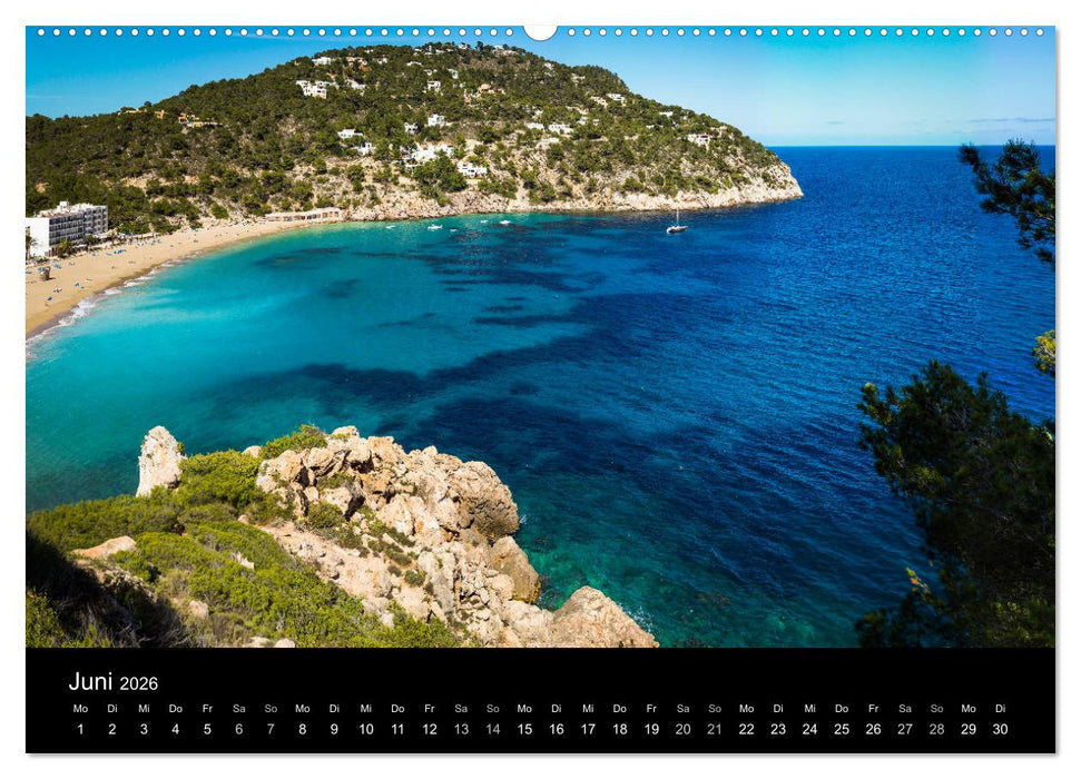 Ibiza und seine Farben (CALVENDO Wandkalender 2026)