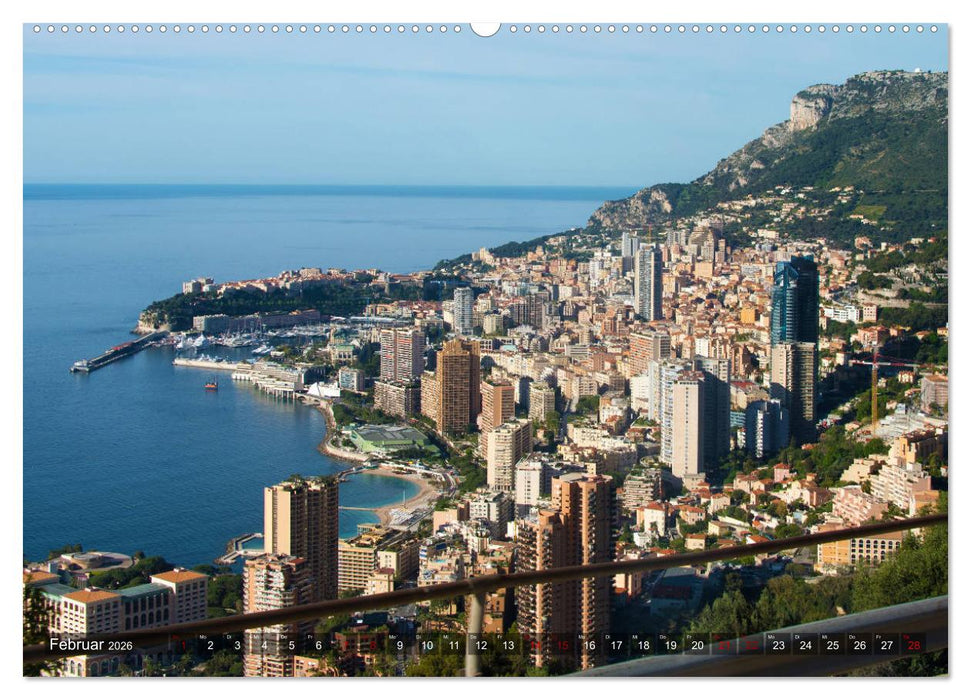 Riviera und Mehr - Nizza, Cannes, San Remo, Monaco (CALVENDO Wandkalender 2026)