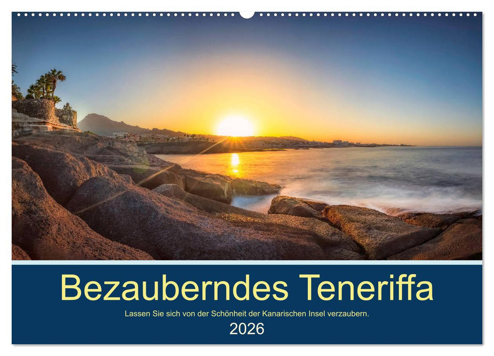 Bezauberndes Teneriffa (CALVENDO Wandkalender 2026)
