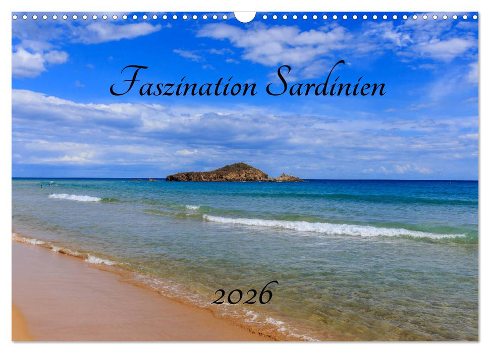 Faszination Sardinien (CALVENDO Wandkalender 2026)