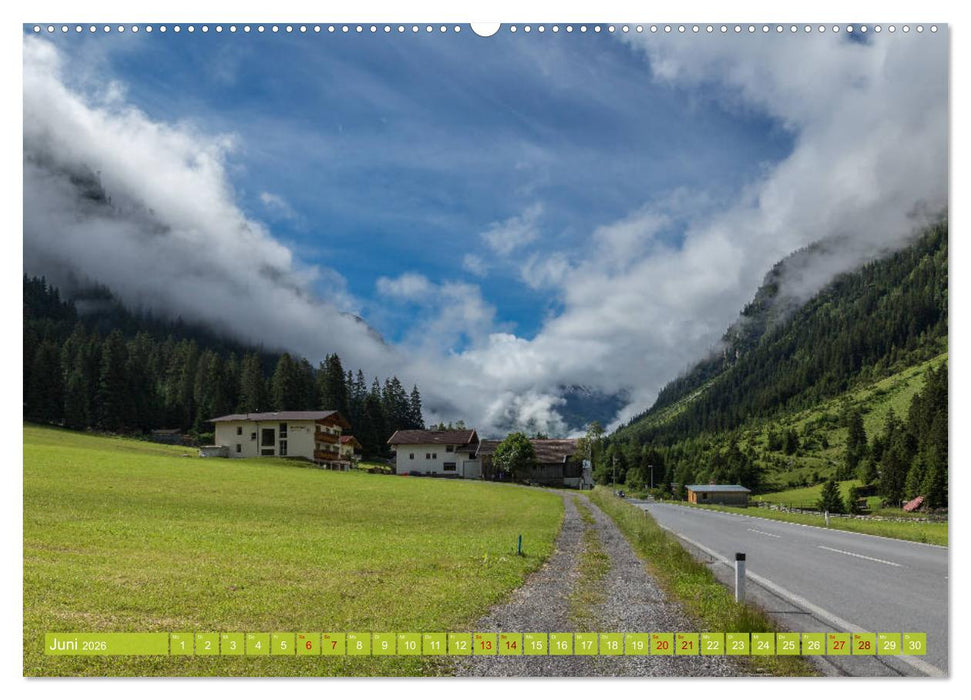 Pitztal in Bildern (CALVENDO Wandkalender 2026)