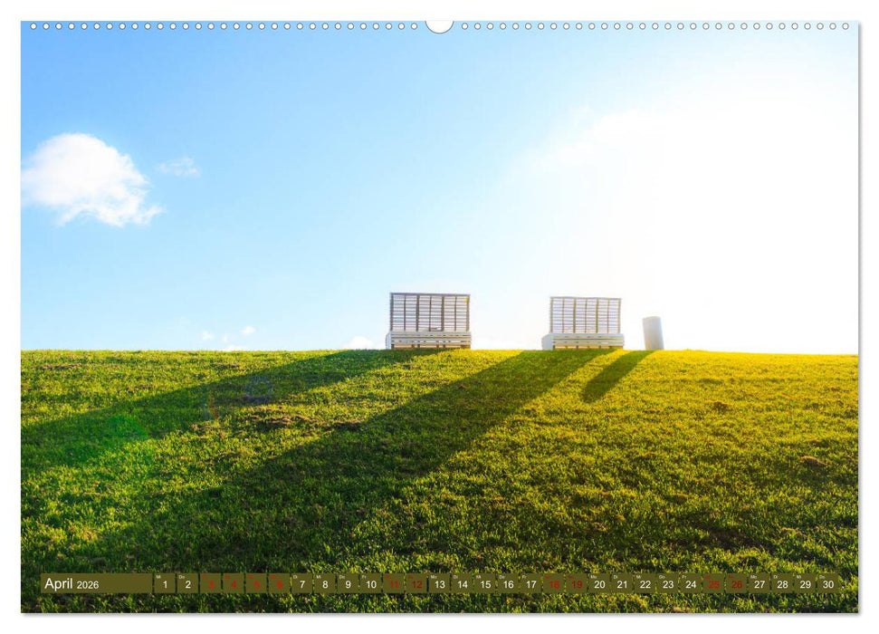 Einmaliges Westerhever (CALVENDO Wandkalender 2026)