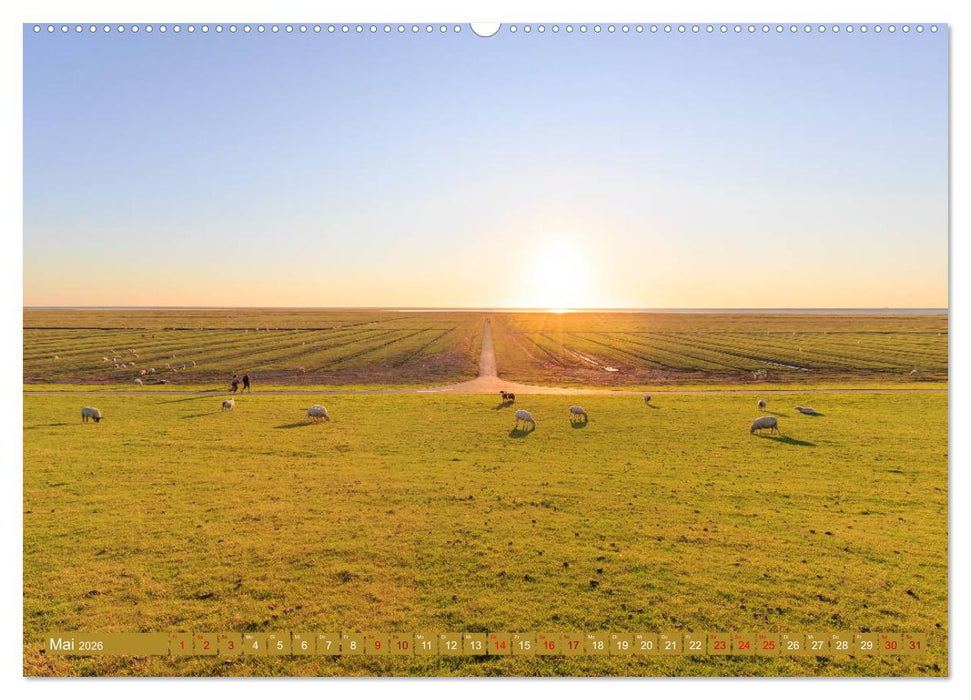 Einmaliges Westerhever (CALVENDO Wandkalender 2026)