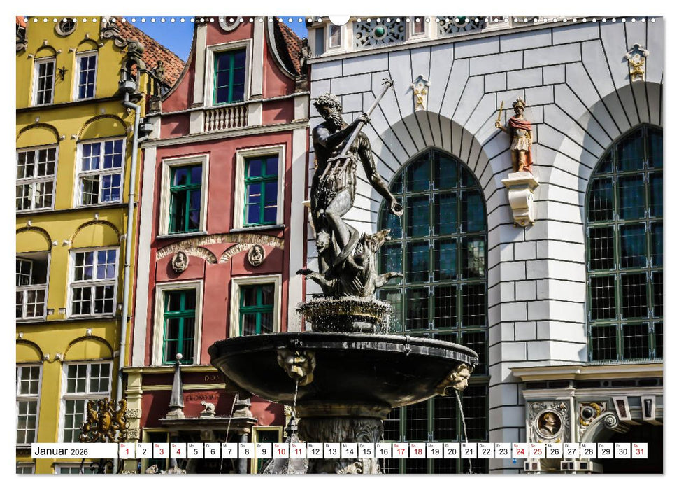 Danzig - Gdansk (CALVENDO Wandkalender 2026)