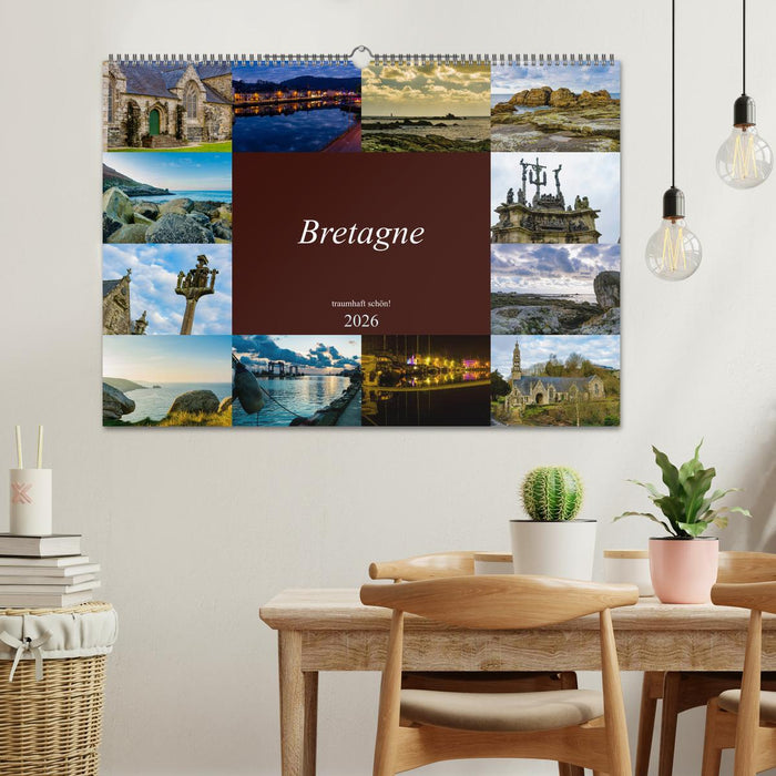 Bretagne - traumhaft schön! (CALVENDO Wandkalender 2026)