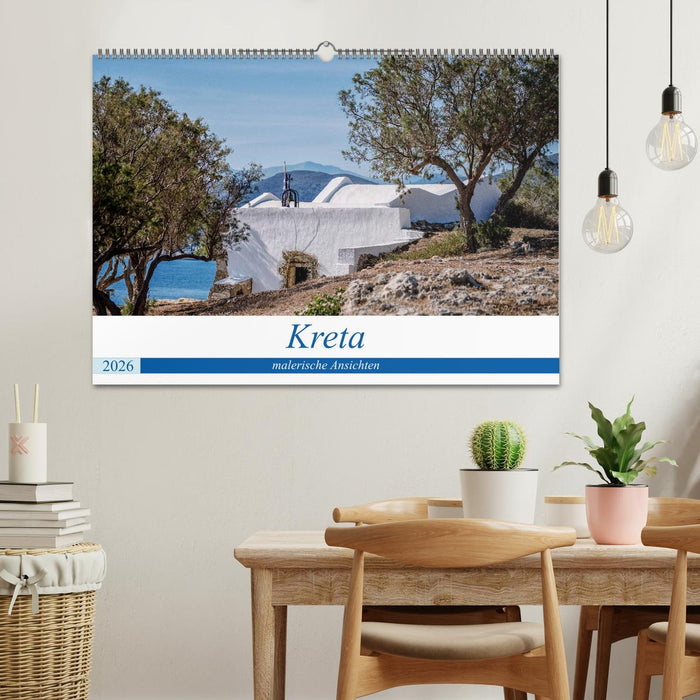 Kreta - malerische Ansichten (CALVENDO Wandkalender 2026)