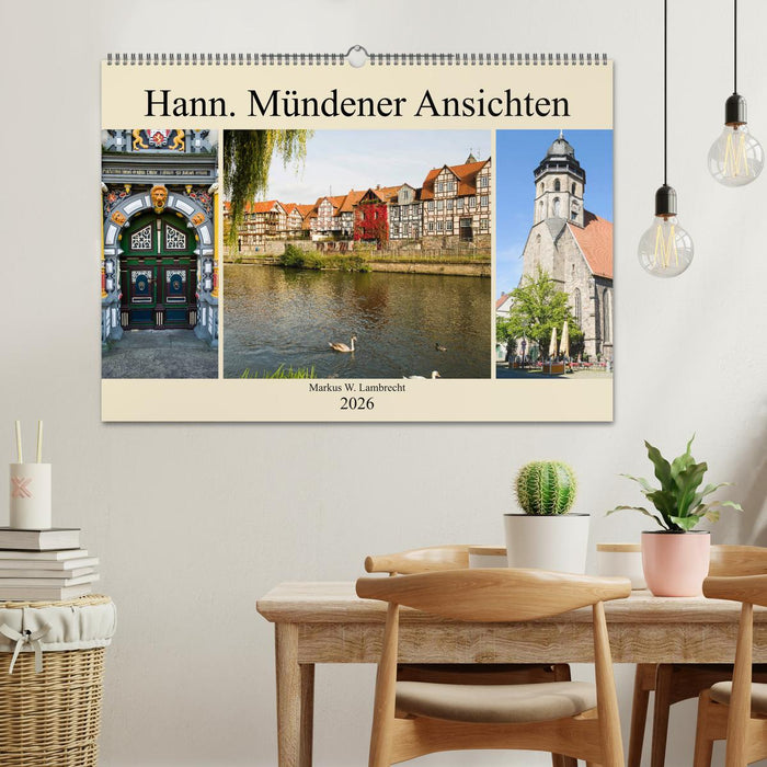 Hann. Mündener Ansichten (CALVENDO Wandkalender 2026)