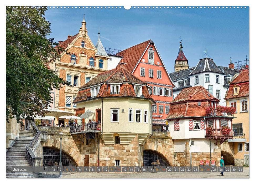 Esslingen am Neckar. Ein- und Ausblicke von Andreas Voigt (CALVENDO Premium Wandkalender 2026)