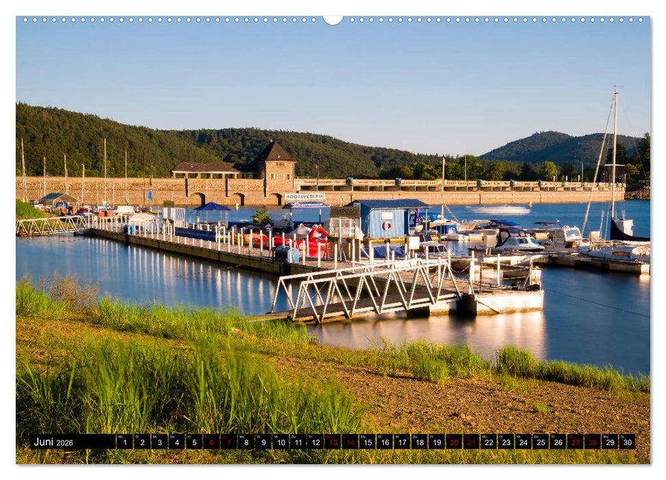 Rund um den Edersee (CALVENDO Wandkalender 2026)