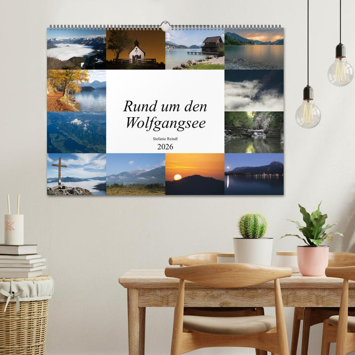 Rund um den Wolfgangsee (CALVENDO Wandkalender 2026)