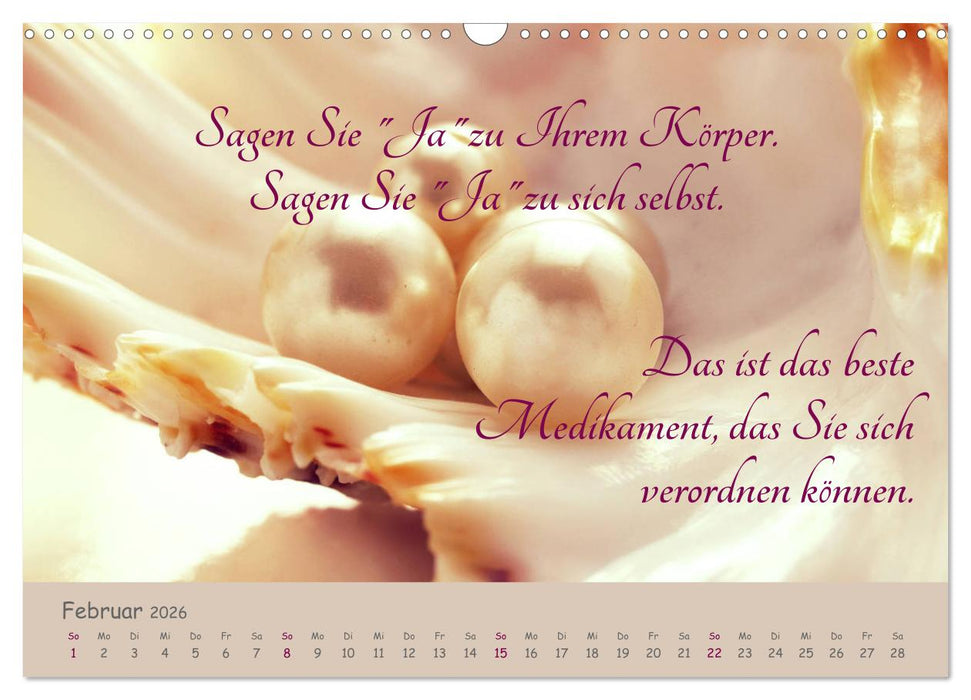 Innere Perlen (CALVENDO Wandkalender 2026)