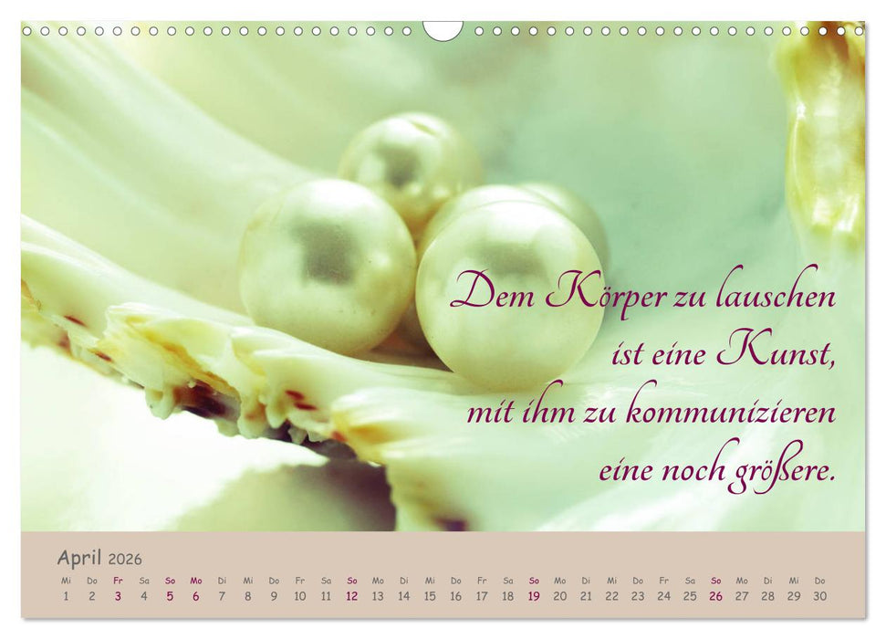 Innere Perlen (CALVENDO Wandkalender 2026)