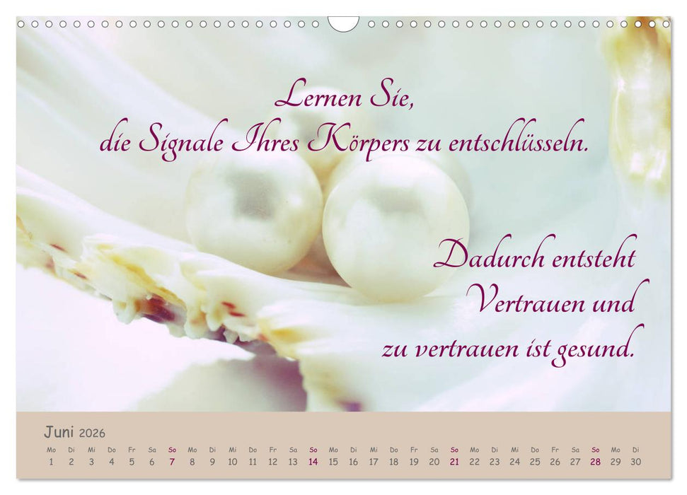 Innere Perlen (CALVENDO Wandkalender 2026)