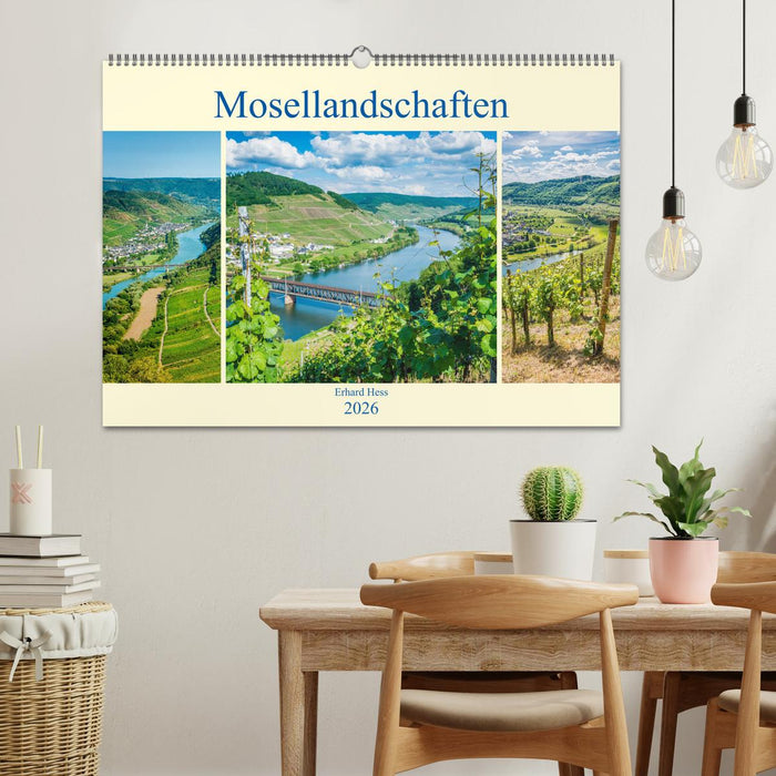 Mosellandschaften (CALVENDO Wandkalender 2026)