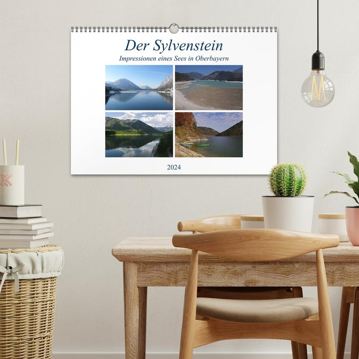 Der Sylvenstein - Impressionen eines Sees in Oberbayern (CALVENDO Wandkalender 2026)