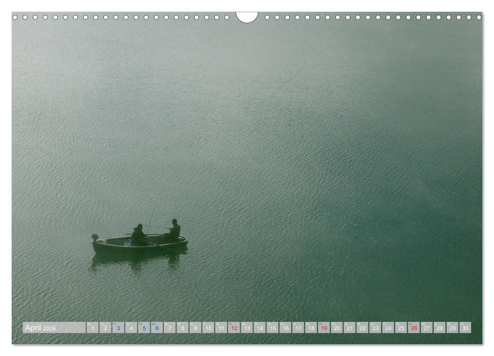 Der Sylvenstein - Impressionen eines Sees in Oberbayern (CALVENDO Wandkalender 2026)