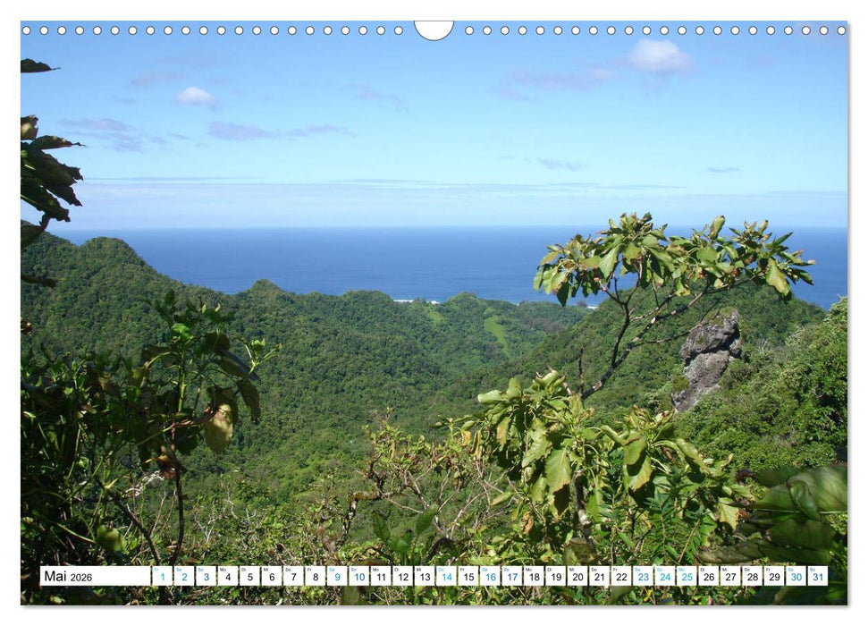 Cookinseln - Ein Traum aus Inseln und Lagunen in der Südsee (CALVENDO Wandkalender 2026)