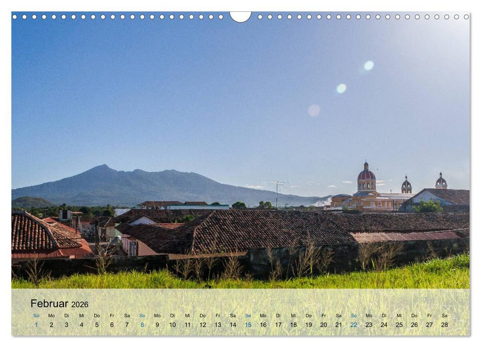 Nicaragua - Land der Gegensätze (CALVENDO Wandkalender 2026)