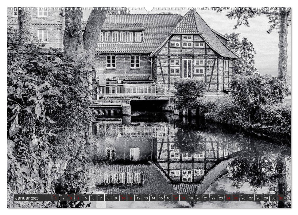 Ein Blick auf Neustadt am Rübenberge (CALVENDO Wandkalender 2026)