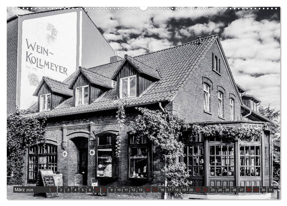 Ein Blick auf Neustadt am Rübenberge (CALVENDO Wandkalender 2026)