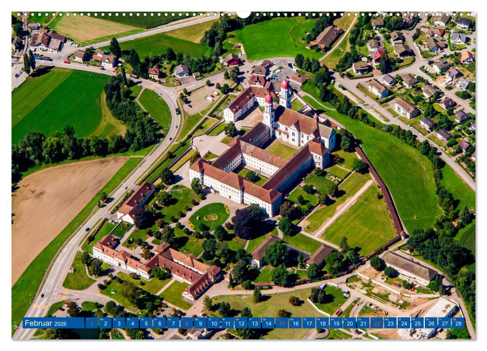 Luftaufnahmen der Schweiz (CALVENDO Wandkalender 2026)