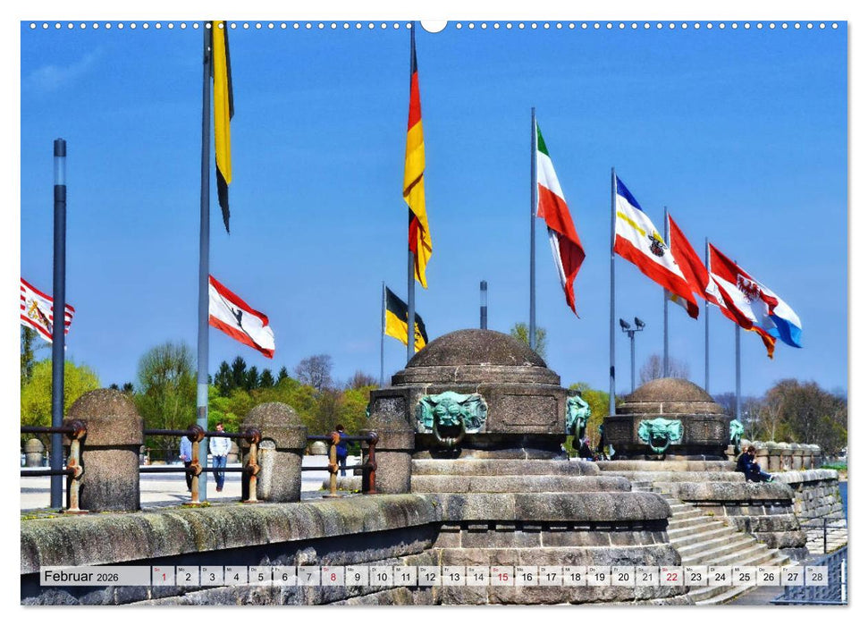 Der Koblenz Kalender (CALVENDO Wandkalender 2026)