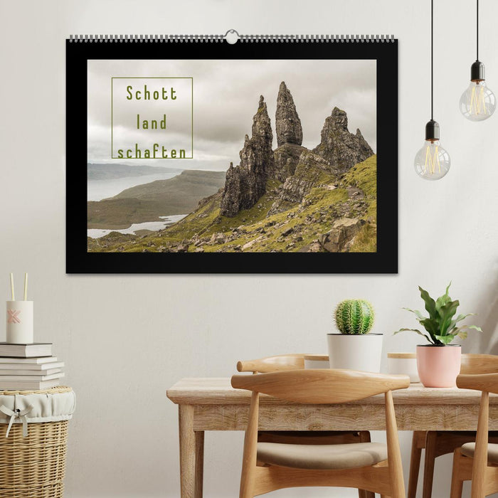 Schottlandschaften (CALVENDO Wandkalender 2026)