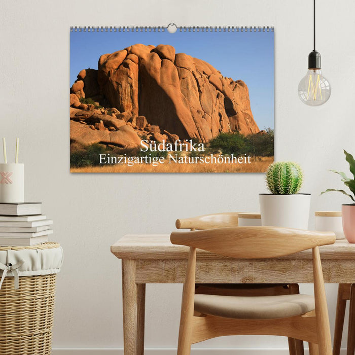 Südafrika - Einzigartige Naturschönheit (CALVENDO Wandkalender 2026)