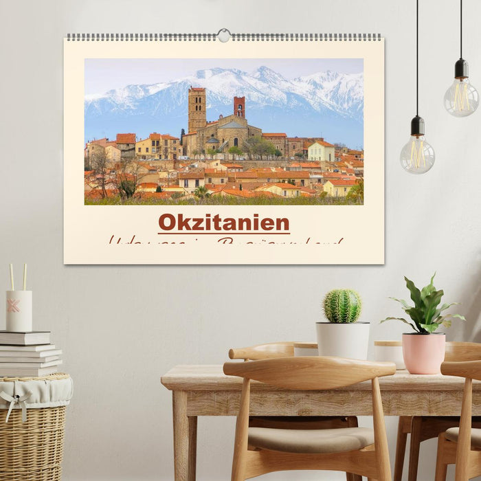 Okzitanien - Unterwegs im Pyrenäenvorland (CALVENDO Wandkalender 2026)