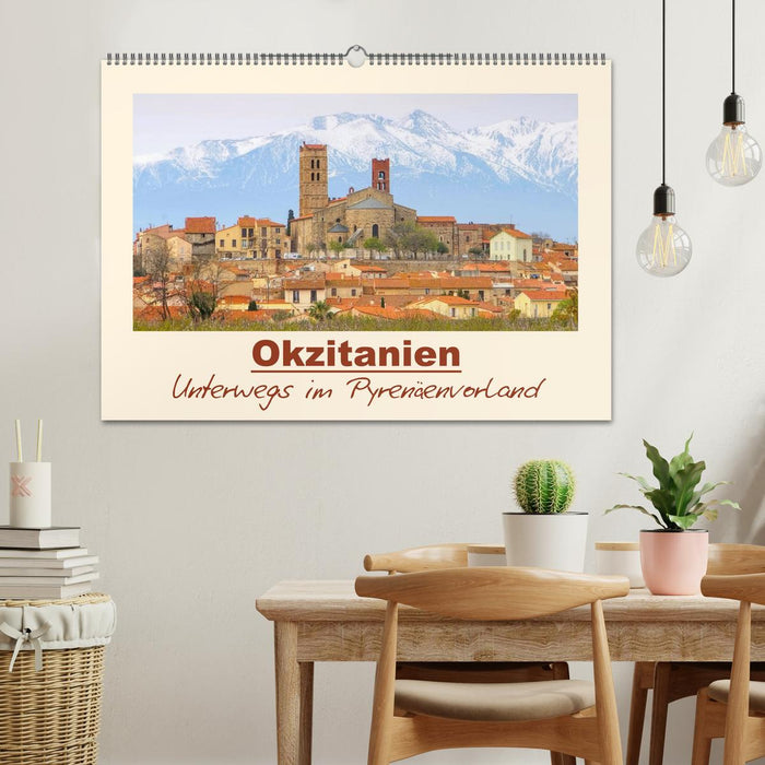 Okzitanien - Unterwegs im Pyrenäenvorland (CALVENDO Wandkalender 2026)