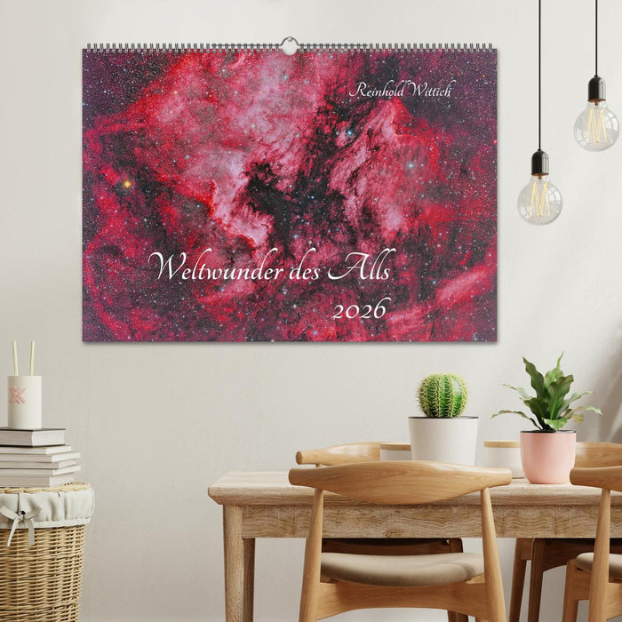 Weltwunder des Alls (CALVENDO Wandkalender 2026)