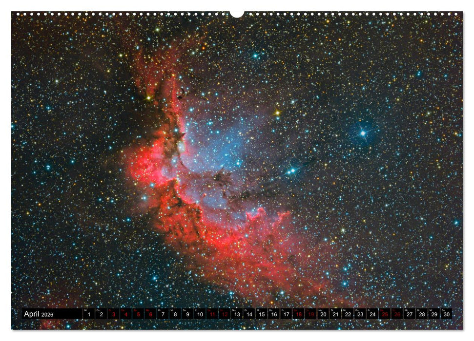 Weltwunder des Alls (CALVENDO Wandkalender 2026)