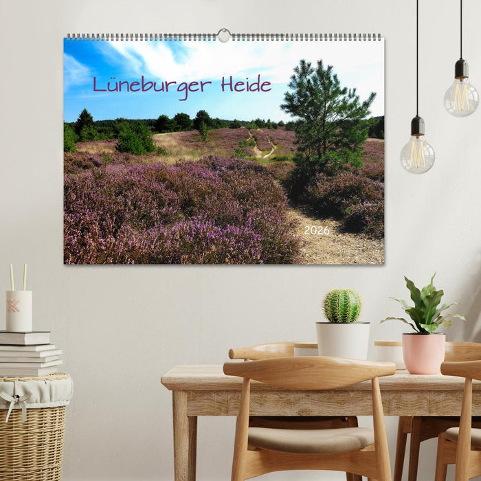 Lüneburger Heide (CALVENDO Wandkalender 2026)