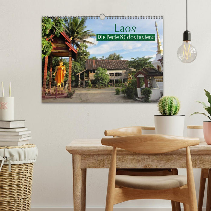 Laos - Die Perle Südostasiens (CALVENDO Wandkalender 2026)