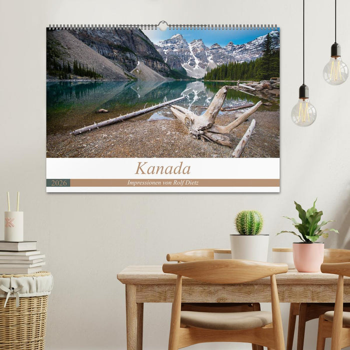 Kanada - Impressionen von Rolf Dietz (CALVENDO Wandkalender 2026)